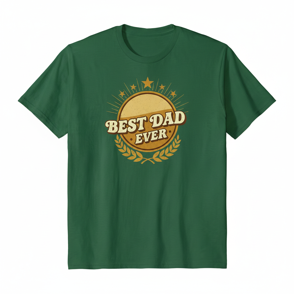 Best Dad Ever DTF