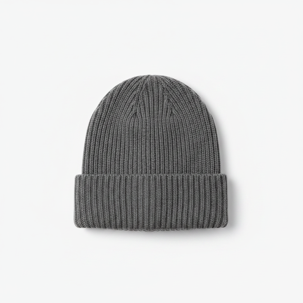 Ribbed Knit Beanie